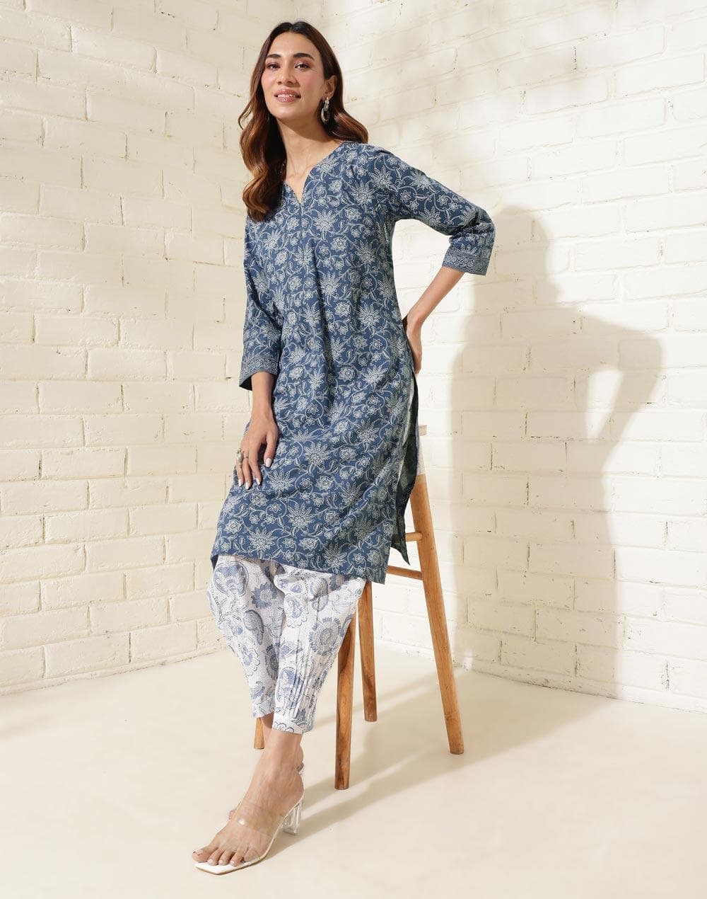 Fabindia Block Print Kurta